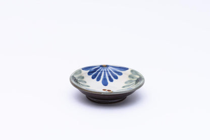 3.5寸皿 染付
