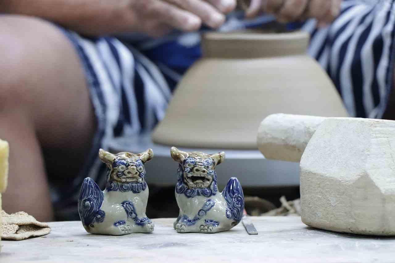 ミニミニ獅子 | 育陶園のシーサー - 育陶園 やちむんの窯元｜沖縄の