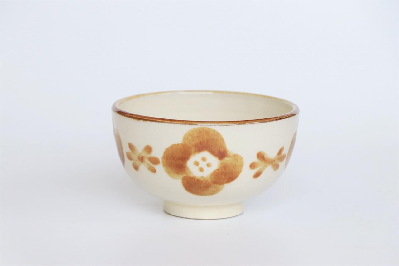 カフェオレボウル フラワー