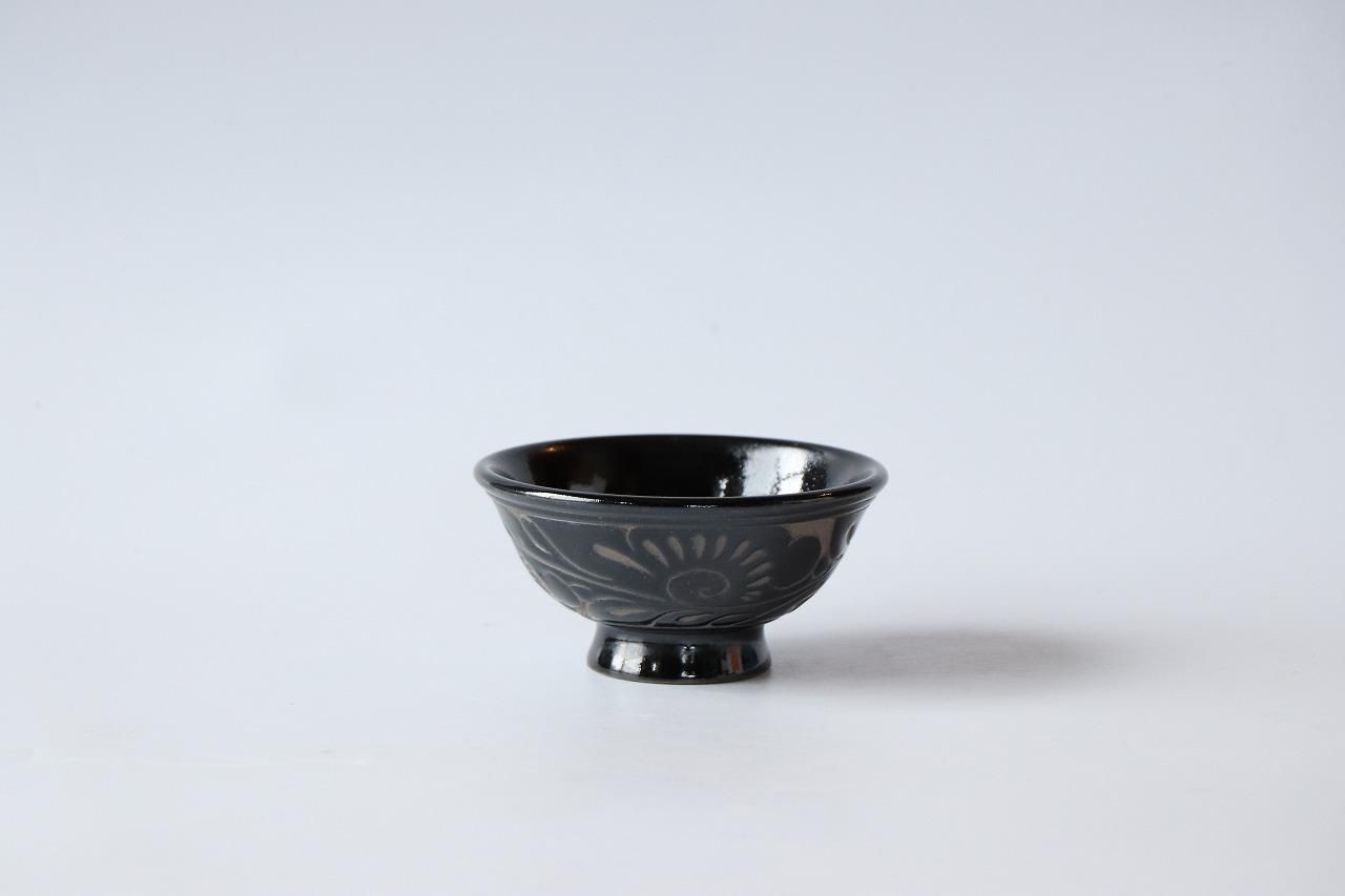 ぶくぶく 唐草線彫