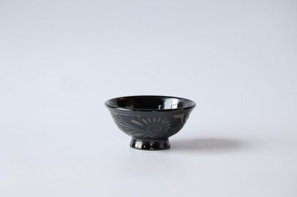 ぶくぶく 唐草線彫