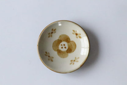 3.5寸皿 フラワー