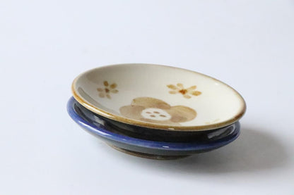 3.5寸皿 フラワー