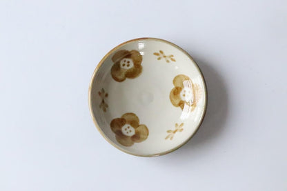 5寸皿 フラワー