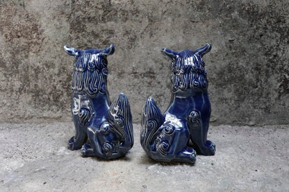 獅子 横向(17cm) 面取り 一色