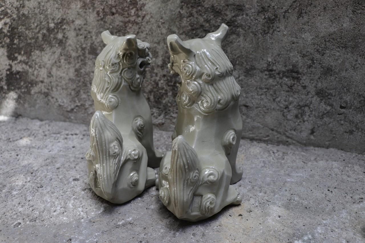獅子 横向(17cm) 面取り 一色