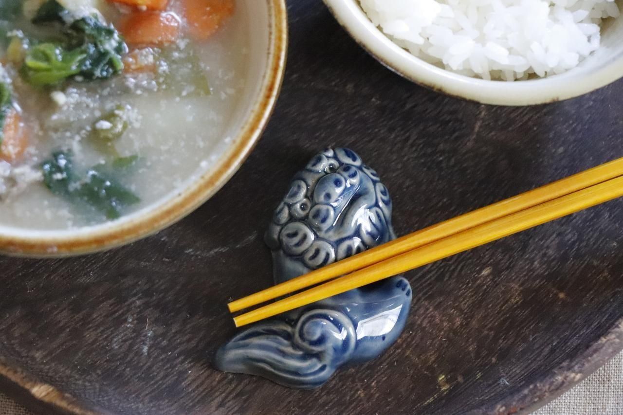 シーサー箸置き