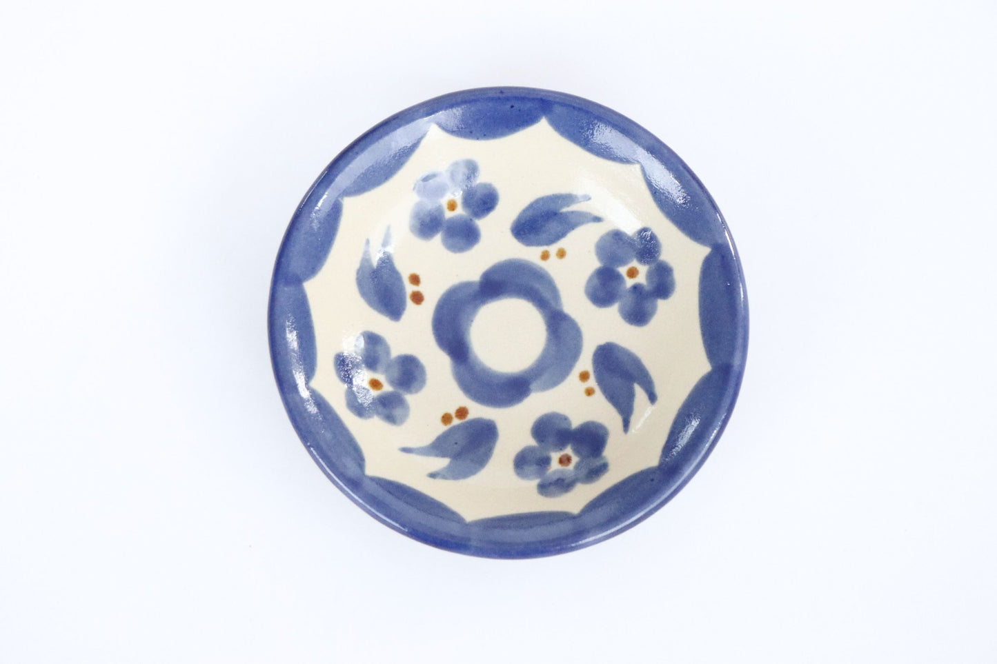 3.5寸皿 染付t
