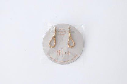 種水土花 月桃耳飾り rope