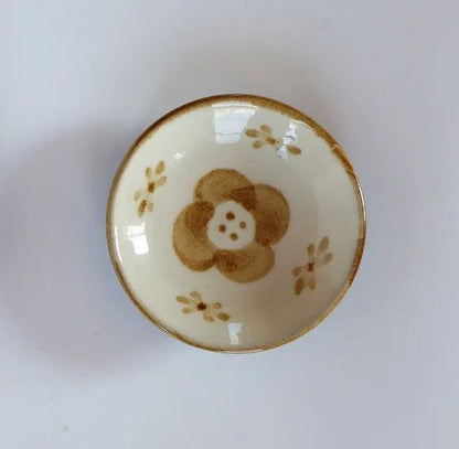 3.5寸皿 フラワー