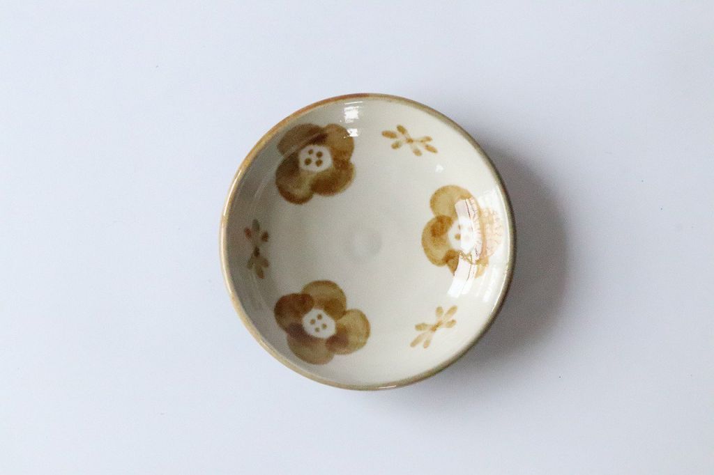 5寸皿 フラワー