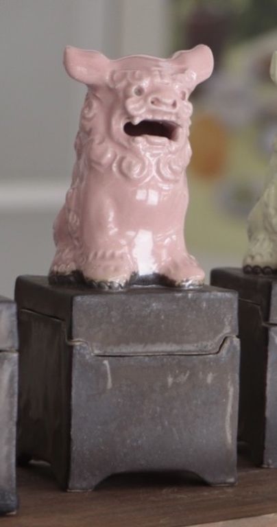 箱香炉獅子
